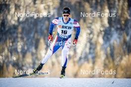 15.12.2018, Davos, Switzerland (SUI): Simeon Hamilton (USA) - FIS world cup cross-country, individual sprint, Davos (SUI). www.nordicfocus.com. © Modica/NordicFocus. Every downloaded picture is fee-liable.