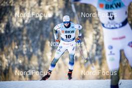 15.12.2018, Davos, Switzerland (SUI): Calle Halfvarsson (SWE) - FIS world cup cross-country, individual sprint, Davos (SUI). www.nordicfocus.com. © Modica/NordicFocus. Every downloaded picture is fee-liable.