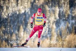 15.12.2018, Davos, Switzerland (SUI): Alexander Bolshunov (RUS) - FIS world cup cross-country, individual sprint, Davos (SUI). www.nordicfocus.com. © Modica/NordicFocus. Every downloaded picture is fee-liable.