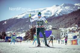 14.12.2018, Davos, Switzerland (SUI): Francesco De Fabiani (ITA) - FIS world cup cross-country, training, Davos (SUI). www.nordicfocus.com. © Modica/NordicFocus. Every downloaded picture is fee-liable.
