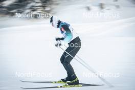 14.12.2018, Davos, Switzerland (SUI): Lucas Chanavat (FRA) - FIS world cup cross-country, training, Davos (SUI). www.nordicfocus.com. © Modica/NordicFocus. Every downloaded picture is fee-liable.