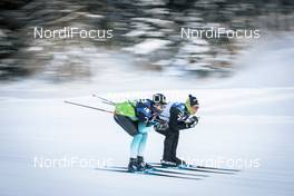 14.12.2018, Davos, Switzerland (SUI): Richard Jouve (FRA) - FIS world cup cross-country, training, Davos (SUI). www.nordicfocus.com. © Modica/NordicFocus. Every downloaded picture is fee-liable.
