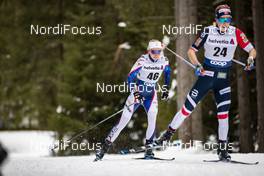 30.12.2018, Toblach, Italy (ITA): Sophie Caldwell (USA) - FIS world cup cross-country, tour de ski, 10km women, Toblach (ITA). www.nordicfocus.com. © Modica/NordicFocus. Every downloaded picture is fee-liable.