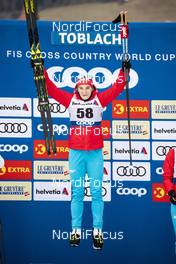 30.12.2018, Toblach, Italy (ITA): Natalia Nepryaeva (RUS) - FIS world cup cross-country, tour de ski, 10km women, Toblach (ITA). www.nordicfocus.com. © Modica/NordicFocus. Every downloaded picture is fee-liable.
