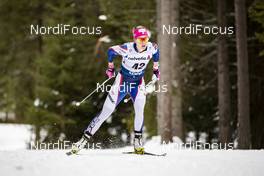 30.12.2018, Toblach, Italy (ITA): Sadie Bjornsen (USA) - FIS world cup cross-country, tour de ski, 10km women, Toblach (ITA). www.nordicfocus.com. © Modica/NordicFocus. Every downloaded picture is fee-liable.