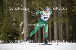 30.12.2018, Toblach, Italy (ITA): Elisa Brocard (ITA) - FIS world cup cross-country, tour de ski, 10km women, Toblach (ITA). www.nordicfocus.com. © Modica/NordicFocus. Every downloaded picture is fee-liable.
