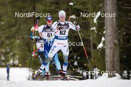 30.12.2018, Toblach, Italy (ITA): Calle Halfvarsson (SWE) - FIS world cup cross-country, tour de ski, 15km men, Toblach (ITA). www.nordicfocus.com. © Modica/NordicFocus. Every downloaded picture is fee-liable.