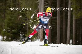 30.12.2018, Toblach, Italy (ITA): Dominik Baldauf (AUT) - FIS world cup cross-country, tour de ski, 15km men, Toblach (ITA). www.nordicfocus.com. © Modica/NordicFocus. Every downloaded picture is fee-liable.