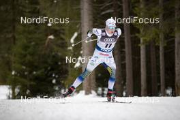 30.12.2018, Toblach, Italy (ITA): Simon Lageson (SWE) - FIS world cup cross-country, tour de ski, 15km men, Toblach (ITA). www.nordicfocus.com. © Modica/NordicFocus. Every downloaded picture is fee-liable.
