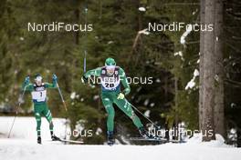 30.12.2018, Toblach, Italy (ITA): Francesco De Fabiani (ITA) - FIS world cup cross-country, tour de ski, 15km men, Toblach (ITA). www.nordicfocus.com. © Modica/NordicFocus. Every downloaded picture is fee-liable.