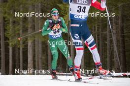 30.12.2018, Toblach, Italy (ITA): Federico Pellegrino (ITA) - FIS world cup cross-country, tour de ski, 15km men, Toblach (ITA). www.nordicfocus.com. © Modica/NordicFocus. Every downloaded picture is fee-liable.