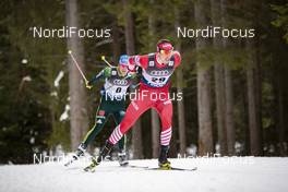 30.12.2018, Toblach, Italy (ITA): Andrey Larkov (RUS) - FIS world cup cross-country, tour de ski, 15km men, Toblach (ITA). www.nordicfocus.com. © Modica/NordicFocus. Every downloaded picture is fee-liable.