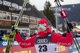 30.12.2018, Toblach, Italy (ITA): Sergey Ustiugov (RUS) - FIS world cup cross-country, tour de ski, 15km men, Toblach (ITA). www.nordicfocus.com. © Modica/NordicFocus. Every downloaded picture is fee-liable.