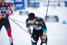 30.12.2018, Toblach, Italy (ITA): Baptiste Gros (FRA) - FIS world cup cross-country, tour de ski, 15km men, Toblach (ITA). www.nordicfocus.com. © Modica/NordicFocus. Every downloaded picture is fee-liable.
