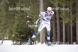 30.12.2018, Toblach, Italy (ITA): Karl-Johan Westberg (SWE) - FIS world cup cross-country, tour de ski, 15km men, Toblach (ITA). www.nordicfocus.com. © Modica/NordicFocus. Every downloaded picture is fee-liable.
