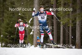 30.12.2018, Toblach, Italy (ITA): Emil Iversen (NOR) - FIS world cup cross-country, tour de ski, 15km men, Toblach (ITA). www.nordicfocus.com. © Modica/NordicFocus. Every downloaded picture is fee-liable.