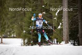 30.12.2018, Toblach, Italy (ITA): Adrien Backscheider (FRA) - FIS world cup cross-country, tour de ski, 15km men, Toblach (ITA). www.nordicfocus.com. © Modica/NordicFocus. Every downloaded picture is fee-liable.
