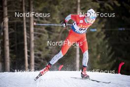 29.12.2018, Toblach, Italy (ITA): Indulis Bikse (LAT) - FIS world cup cross-country, tour de ski, individual sprint, Toblach (ITA). www.nordicfocus.com. © Modica/NordicFocus. Every downloaded picture is fee-liable.