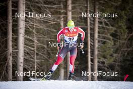 29.12.2018, Toblach, Italy (ITA): Max Hauke (AUT) - FIS world cup cross-country, tour de ski, individual sprint, Toblach (ITA). www.nordicfocus.com. © Modica/NordicFocus. Every downloaded picture is fee-liable.