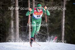 29.12.2018, Toblach, Italy (ITA): Federico Pellegrino (ITA) - FIS world cup cross-country, tour de ski, individual sprint, Toblach (ITA). www.nordicfocus.com. © Modica/NordicFocus. Every downloaded picture is fee-liable.