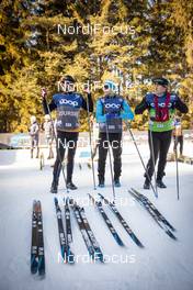 29.12.2018, Toblach, Italy (ITA): Canadian technicians with Salomon   - FIS world cup cross-country, tour de ski, individual sprint, Toblach (ITA). www.nordicfocus.com. © Modica/NordicFocus. Every downloaded picture is fee-liable.