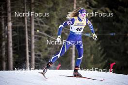 29.12.2018, Toblach, Italy (ITA): Laura Mononen (FIN) - FIS world cup cross-country, tour de ski, individual sprint, Toblach (ITA). www.nordicfocus.com. © Modica/NordicFocus. Every downloaded picture is fee-liable.