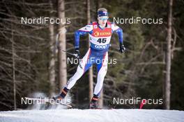 29.12.2018, Toblach, Italy (ITA): Erik Bjornsen (USA) - FIS world cup cross-country, tour de ski, individual sprint, Toblach (ITA). www.nordicfocus.com. © Modica/NordicFocus. Every downloaded picture is fee-liable.