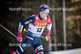 29.12.2018, Toblach, Italy (ITA): Didrik Toenseth (NOR) - FIS world cup cross-country, tour de ski, individual sprint, Toblach (ITA). www.nordicfocus.com. © Modica/NordicFocus. Every downloaded picture is fee-liable.