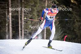 29.12.2018, Toblach, Italy (ITA): Kevin Bolger (USA) - FIS world cup cross-country, tour de ski, individual sprint, Toblach (ITA). www.nordicfocus.com. © Modica/NordicFocus. Every downloaded picture is fee-liable.