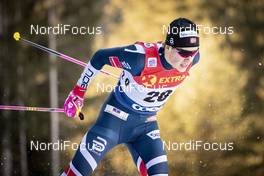 29.12.2018, Toblach, Italy (ITA): Johannes Hoesflot Klaebo (NOR) - FIS world cup cross-country, tour de ski, individual sprint, Toblach (ITA). www.nordicfocus.com. © Modica/NordicFocus. Every downloaded picture is fee-liable.