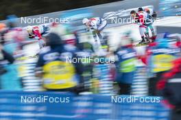 29.12.2018, Toblach, Italy (ITA): Teodor Peterson (SWE), Emil Iversen (NOR), (l-r)  - FIS world cup cross-country, tour de ski, individual sprint, Toblach (ITA). www.nordicfocus.com. © Modica/NordicFocus. Every downloaded picture is fee-liable.