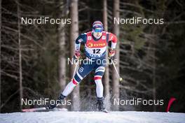 29.12.2018, Toblach, Italy (ITA): Simen Hegstad Krueger (NOR) - FIS world cup cross-country, tour de ski, individual sprint, Toblach (ITA). www.nordicfocus.com. © Modica/NordicFocus. Every downloaded picture is fee-liable.