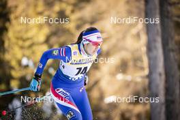 29.12.2018, Toblach, Italy (ITA): Karen Chanloung (THA) - FIS world cup cross-country, tour de ski, individual sprint, Toblach (ITA). www.nordicfocus.com. © Modica/NordicFocus. Every downloaded picture is fee-liable.