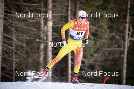 29.12.2018, Toblach, Italy (ITA): Maowulietibieke Entemake (CHN) - FIS world cup cross-country, tour de ski, individual sprint, Toblach (ITA). www.nordicfocus.com. © Modica/NordicFocus. Every downloaded picture is fee-liable.