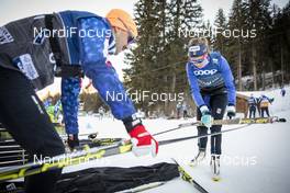 29.12.2018, Toblach, Italy (ITA): Sadie Bjornsen (USA) - FIS world cup cross-country, tour de ski, individual sprint, Toblach (ITA). www.nordicfocus.com. © Modica/NordicFocus. Every downloaded picture is fee-liable.