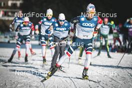 28.12.2018, Toblach, Italy (ITA): Didrik Toenseth (NOR) - FIS world cup cross-country, tour de ski, training, Toblach (ITA). www.nordicfocus.com. © Modica/NordicFocus. Every downloaded picture is fee-liable.