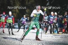 28.12.2018, Toblach, Italy (ITA): Greta Laurent (NOR) - FIS world cup cross-country, tour de ski, training, Toblach (ITA). www.nordicfocus.com. © Modica/NordicFocus. Every downloaded picture is fee-liable.