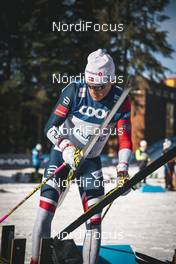 28.12.2018, Toblach, Italy (ITA): Johannes Hoesflot Klaebo (NOR) - FIS world cup cross-country, tour de ski, training, Toblach (ITA). www.nordicfocus.com. © Modica/NordicFocus. Every downloaded picture is fee-liable.