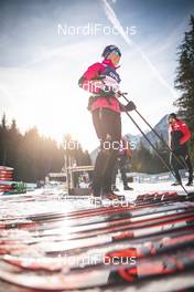 28.12.2018, Toblach, Italy (ITA): Laurien Van Der Graaf (SUI) - FIS world cup cross-country, tour de ski, training, Toblach (ITA). www.nordicfocus.com. © Modica/NordicFocus. Every downloaded picture is fee-liable.