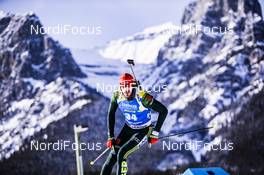 07.02.2019, Canmore, Canada (CAN): Arnd Peiffer (GER) -  IBU world cup biathlon, short individual men, Canmore (CAN). www.nordicfocus.com. © Manzoni/NordicFocus. Every downloaded picture is fee-liable.