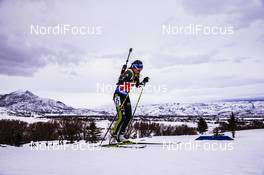 14.02.2019, Soldier Hollow, United States of America (USA): Franziska Preuss (GER) -  IBU world cup biathlon, sprint women, Soldier Hollow (USA). www.nordicfocus.com. © Manzoni/NordicFocus. Every downloaded picture is fee-liable.