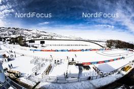 12.02.2019, Soldier Hollow, United States of America (USA): Event Feature: Overview over the shooting range of Soldier Hollow -  IBU world cup biathlon, training, Soldier Hollow (USA). www.nordicfocus.com. © Manzoni/NordicFocus. Every downloaded picture is fee-liable.