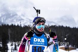 08.02.2019, Canmore, Canada (CAN): Lena Haecki (SUI) -  IBU world cup biathlon, relay women, Canmore (CAN). www.nordicfocus.com. © Manzoni/NordicFocus. Every downloaded picture is fee-liable.