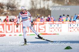 12.01.2018, Val di Fiemme, Italy (ITA): Espen Andersen (NOR) - FIS world cup nordic combined, individual gundersen HS134/10km, Val di Fiemme (ITA). www.nordicfocus.com. © Modica/NordicFocus. Every downloaded picture is fee-liable.
