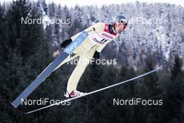 12.01.2018, Val di Fiemme, Italy (ITA): Raffaele Buzzi (ITA) - FIS world cup nordic combined, individual gundersen HS134/10km, Val di Fiemme (ITA). www.nordicfocus.com. © Modica/NordicFocus. Every downloaded picture is fee-liable.