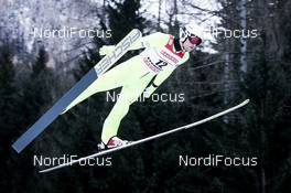 12.01.2018, Val di Fiemme, Italy (ITA): Miroslav Dvorak (CZE) - FIS world cup nordic combined, individual gundersen HS134/10km, Val di Fiemme (ITA). www.nordicfocus.com. © Modica/NordicFocus. Every downloaded picture is fee-liable.