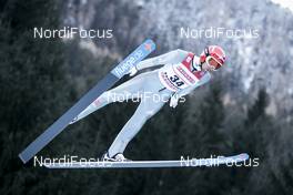 12.01.2018, Val di Fiemme, Italy (ITA): Bjoern Kircheisen (GER) - FIS world cup nordic combined, individual gundersen HS134/10km, Val di Fiemme (ITA). www.nordicfocus.com. © Modica/NordicFocus. Every downloaded picture is fee-liable.