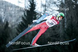 12.01.2018, Val di Fiemme, Italy (ITA): Arttu Maekiaho (FIN) - FIS world cup nordic combined, individual gundersen HS134/10km, Val di Fiemme (ITA). www.nordicfocus.com. © Modica/NordicFocus. Every downloaded picture is fee-liable.