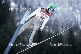 12.01.2018, Val di Fiemme, Italy (ITA): Eero Hirvonen (FIN) - FIS world cup nordic combined, individual gundersen HS134/10km, Val di Fiemme (ITA). www.nordicfocus.com. © Modica/NordicFocus. Every downloaded picture is fee-liable.