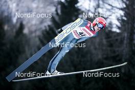 12.01.2018, Val di Fiemme, Italy (ITA): Fabian Riessle (GER) - FIS world cup nordic combined, individual gundersen HS134/10km, Val di Fiemme (ITA). www.nordicfocus.com. © Modica/NordicFocus. Every downloaded picture is fee-liable.
